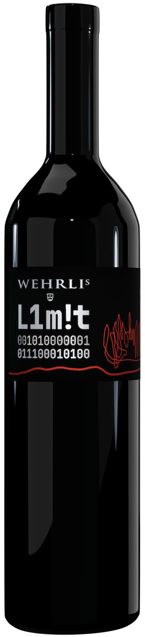 Limit 1812 Weinflasche